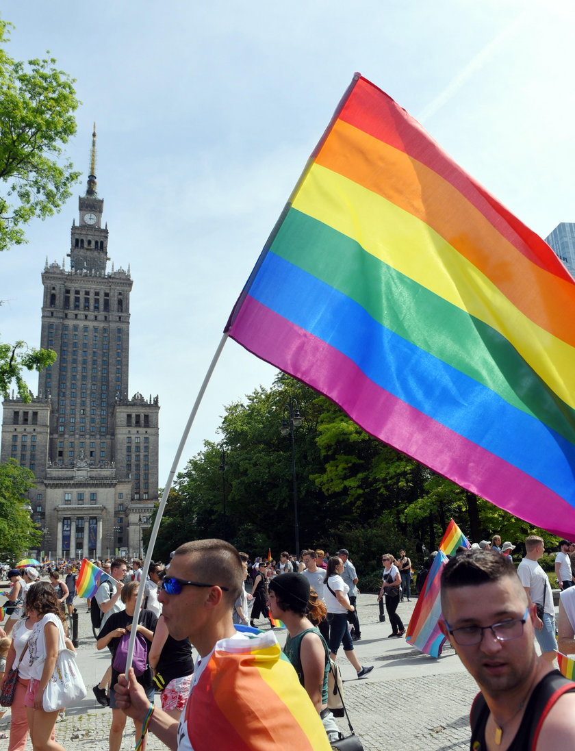 Prada równości w Warszawie