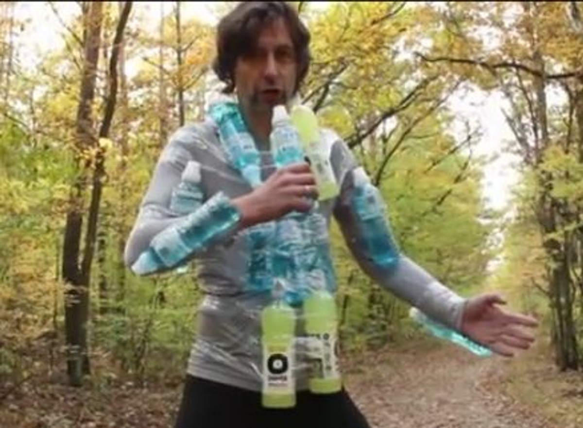 Szymon Majewski w klipie MC Dziad feat. Tomasz Lis - Sponsorunning