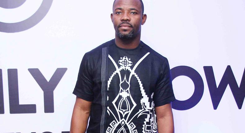 Okey Bakassi, at Basket mouth's Comedy Central's all-star concert.