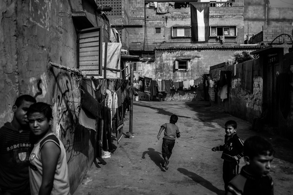 Beach Camp, najbiedniejsza dzielnica miasta Gaza. Zdjęcie pochodzi z fotoreportażu Jakuba Kamińskiego