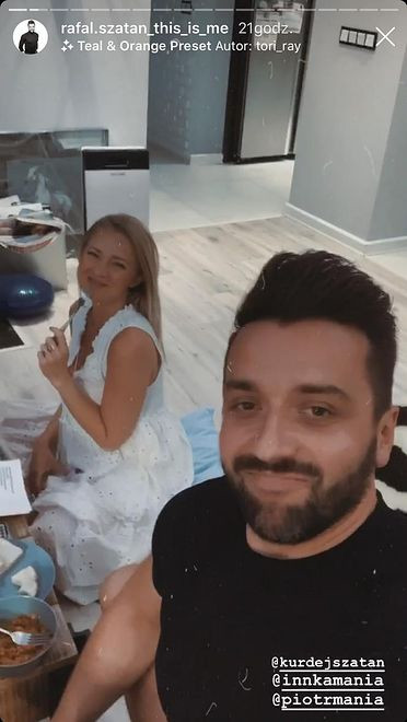 Rafał Szatan pokazał zdjęcie żony na Instagramie