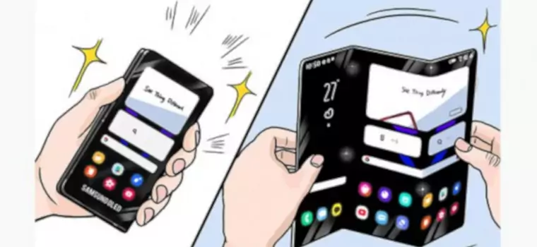 Samsung może pracować nad nowymi typami składanych smartfonów
