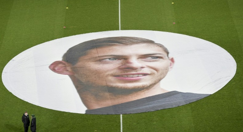 Nantes paid tribute to their former striker Emiliano Sala on Wednesday