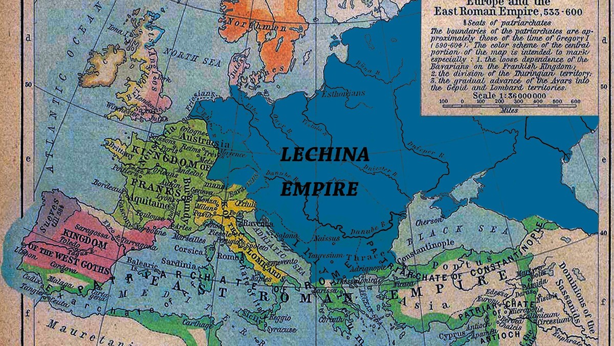 mapa Imperium Lechitów