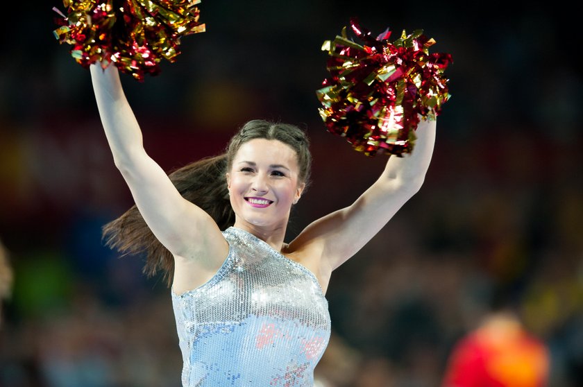 Polskie cheerleaderki i ich występy podczas ME w piłce ręcznej w Polsce