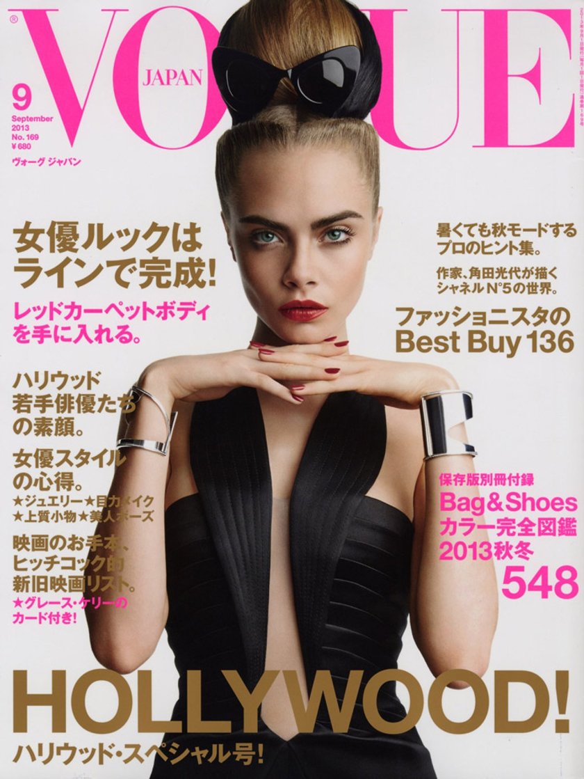 Cara Delevingne w "Vogue"