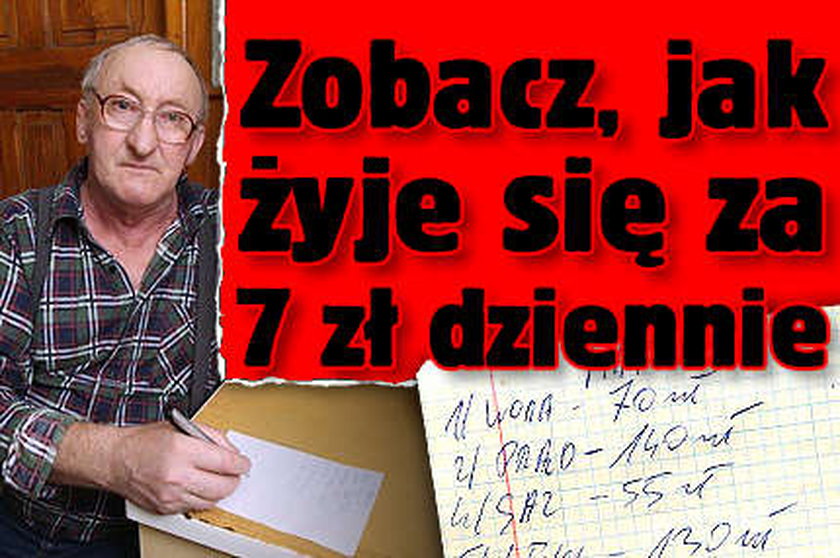 Zobacz, jak żyje się za 7 zł dzienne