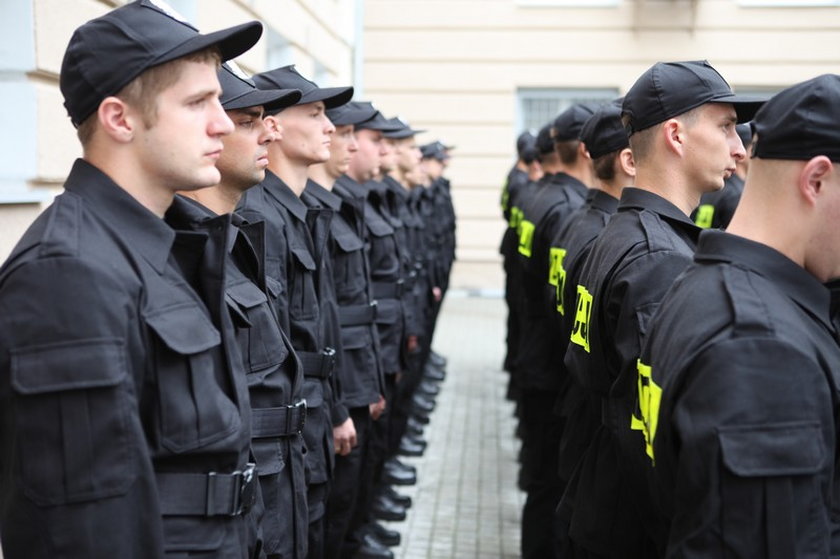 Ślubowanie policjantów