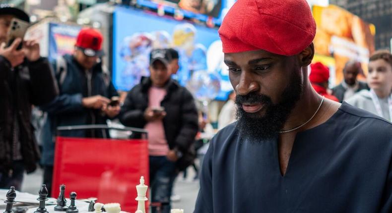 Nigerian chess master's journey to break the Guinness World Record in 58 hours begins today