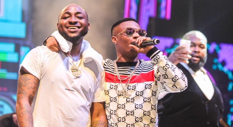 Wizkid, Davido’s top Billboard sales charts. (Daily Post)