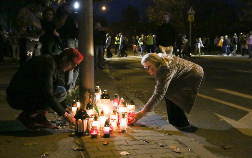 Protest mieszkańców po śmiertelnym wypadku