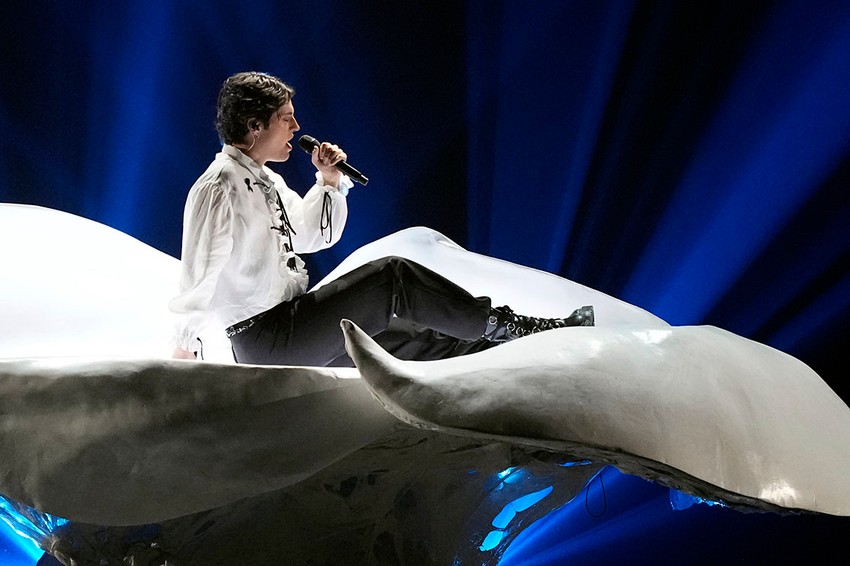 Nastup Luke Black u finalu Evrovizije 2023