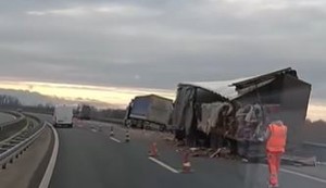 Teška nesreća na autoputu Miloš Veliki