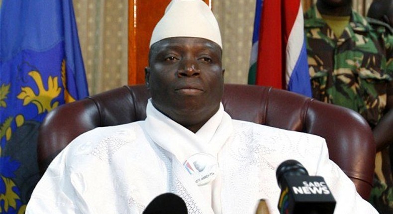 President, Republic of Gambia, Yahya Jammeh.