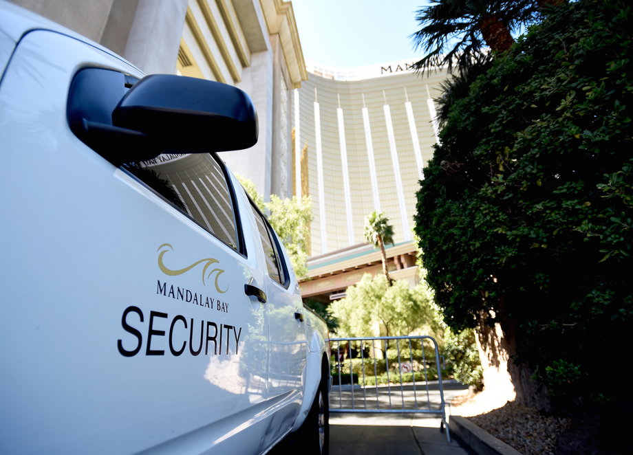 The unarmed security guard hailed as a hero after the Las Vegas shooting has mysteriously vanished