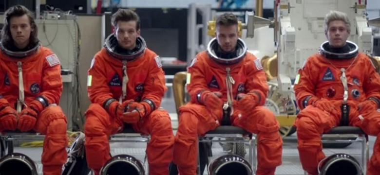 One Direction polecieli w kosmos