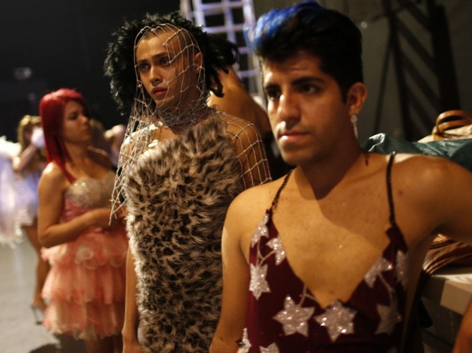 Pokaz mody środowisk LGBT w Stambule