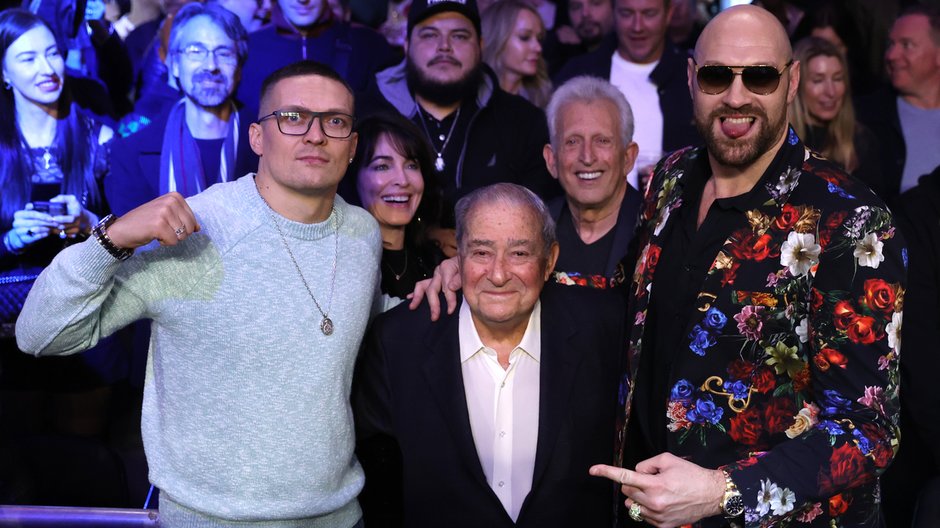 Ołeksandr Usyk i Tyson Fury