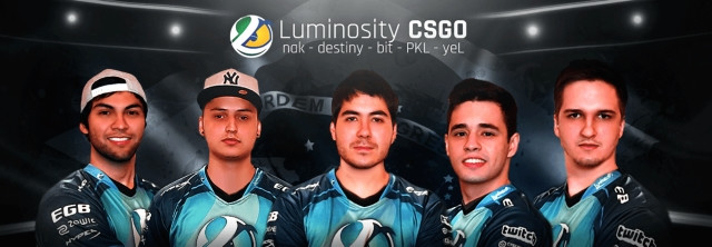 Obecny skład drużyny Luminosity w CS: GO (fot. http://luminosity.gg)