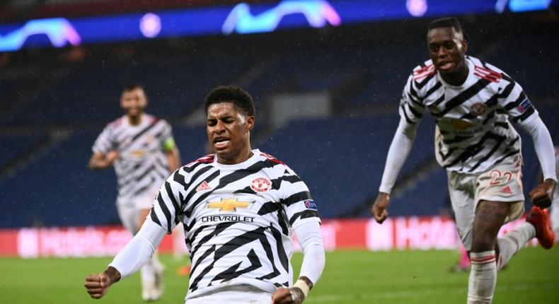 Marcus Rashford again scored the crucial goal as Manchester United beat Paris Saint-Germain in the Champions League