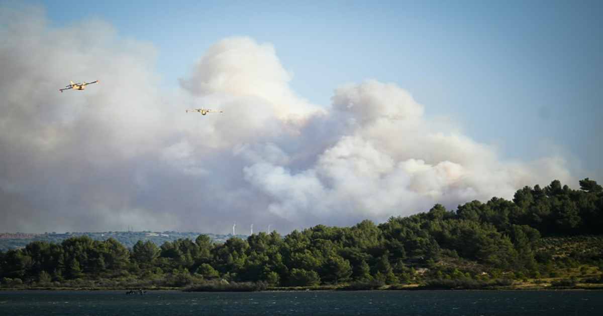 Aude : l'incendie de 630 hectares stabilisé mais pas fixé