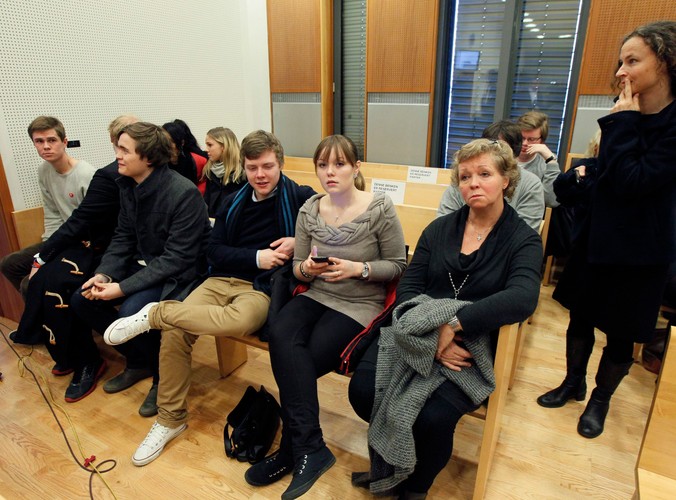 Niedoszłe ofiary Andersa Breivika uczestniczyły w rozprawie