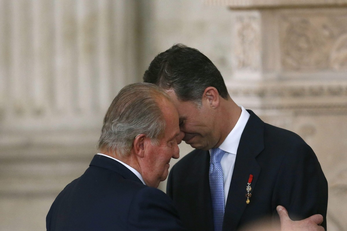 Abdykacja Juana Carlosa. Fot. EPA/JUAN CARLOS HIDALGO
