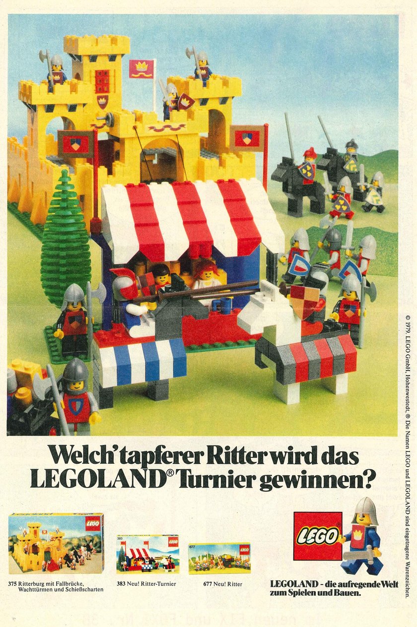 Stare reklamy Lego