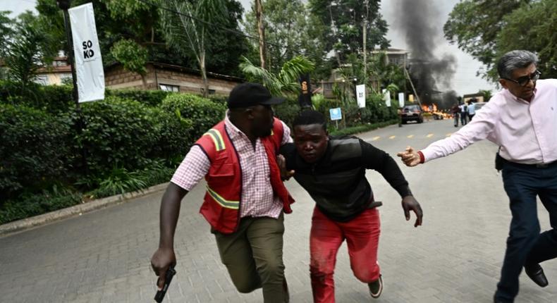 Twenty-one people were killed when jihadists stormed a hotel and office complex in Nairobi on January 15