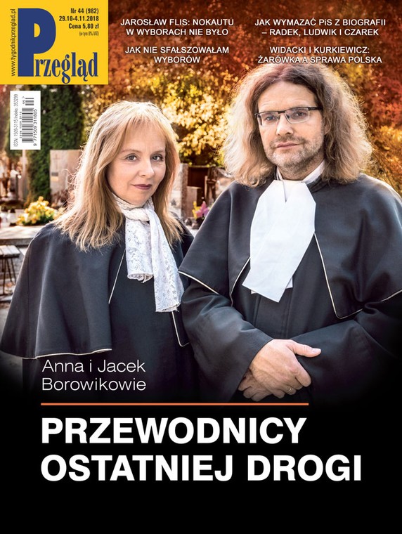 Okładka najnowszego wydania "Przeglądu"