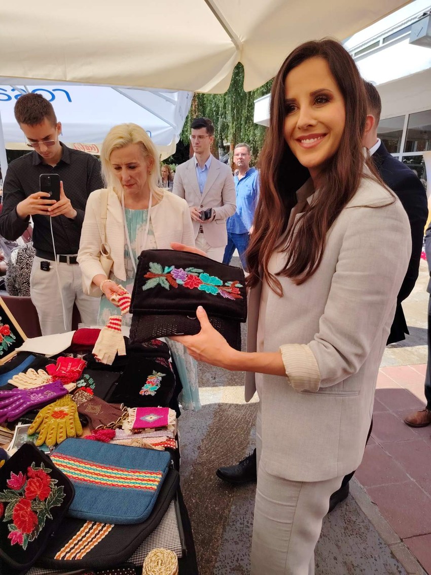 Diplomatski dan kolonije štampujit veza u Kučevu, Tamara Vučić