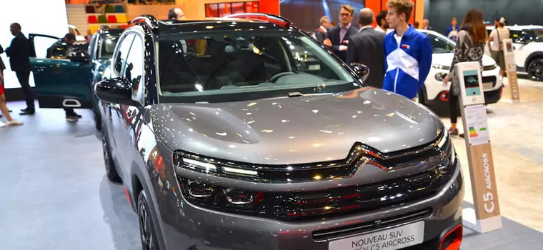 Citroen C5 Aircross  - podczas salonu samochodowego w Paryżu