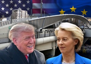 Donal Tramp i Ursula fon der Lajen
