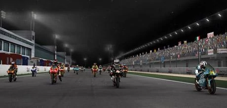 Screen z gry "MotoGP 08" (wersja na X360)