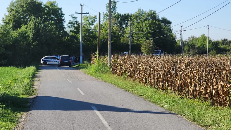 Mesto ubistva kod Obrenovca 