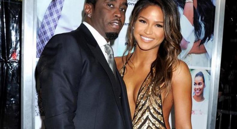 Puff Daddy, Cassie at 'The Perfect Match' movie premiere, L.A