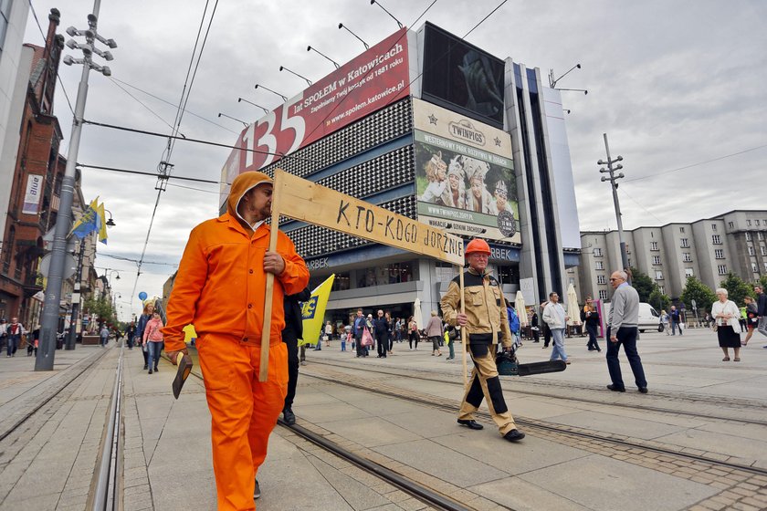 Katowice. Marsz Ruchu Autonomii Śląska