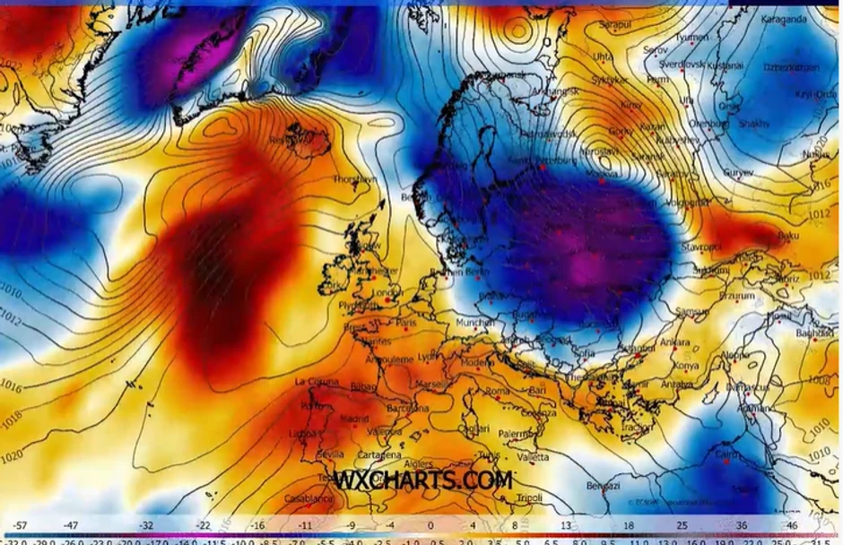 Arkička hladnoća spušta se na istočnu i jugoistočnu Evropu
