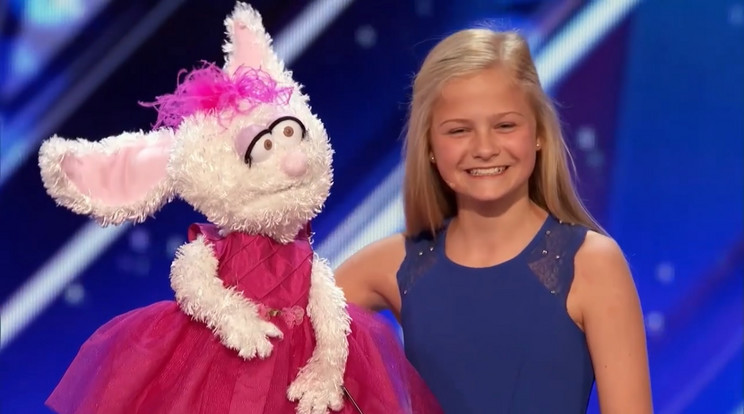 Ámulatba ejtette előadásával az America's Got Talent stúdióját a 12 éves Darci Farmer / Fotó: Facebook