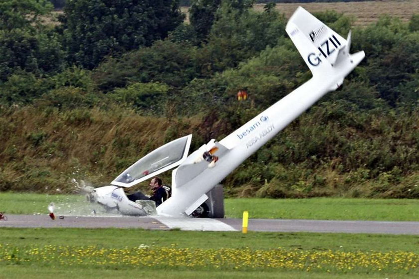 samolot, wypadek