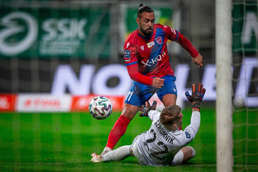 Pilka nozna. PKO Ekstraklasa. Slask Wroclaw - Rakow Czestochowa. 05.12.2020