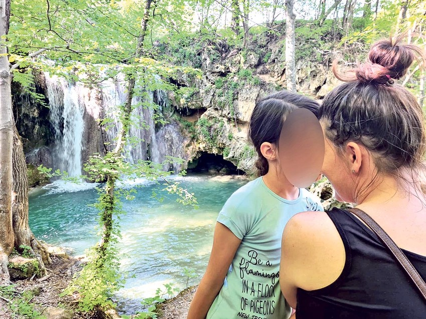 Marijeta Savić sa kćerkom K.P