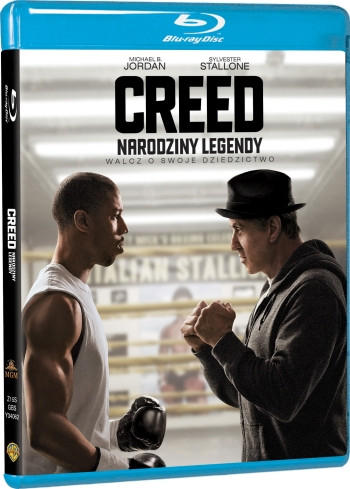 "Creed: Narodziny legendy" - okładka wydania Blu-ray