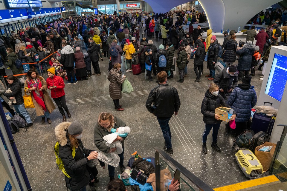 Trudna sytuacja na Dworcu Centralnym w Warszawie