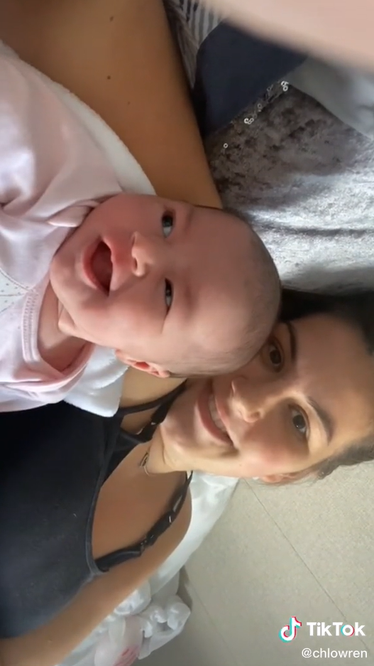 Chloe si oddych po pôrode veľmi dlho neužila. 