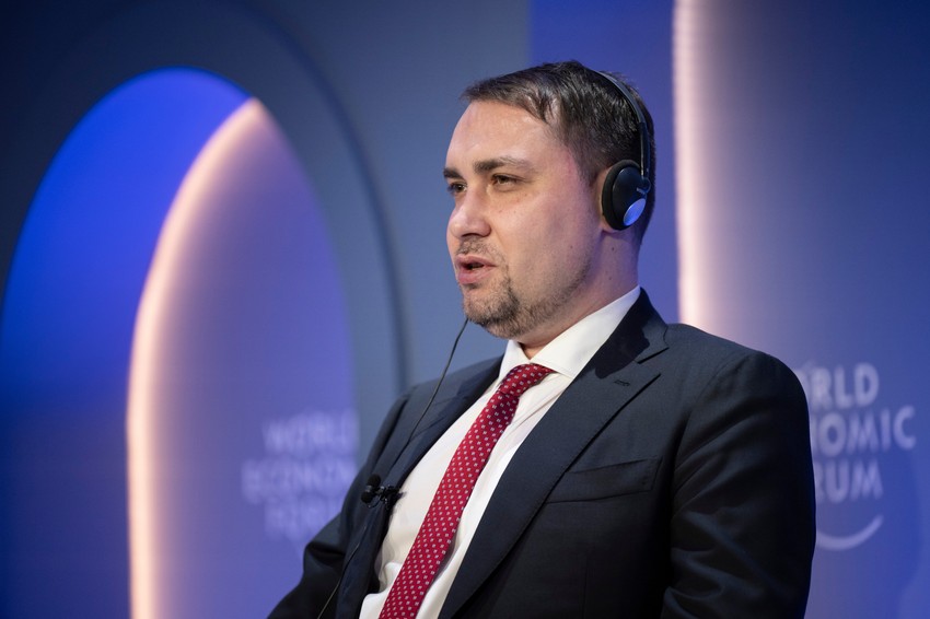 Kirilo Budanov na Svetskom ekonomskom forumu u Davosu 20. januara