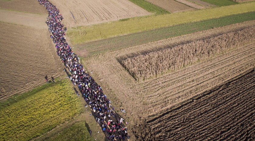 Tak wygląda podróż uchodźców. Szokujące zdjęcia