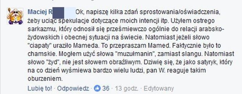 Kuba Wojewódzki podzielił internautów. Tak ukarał hejtera