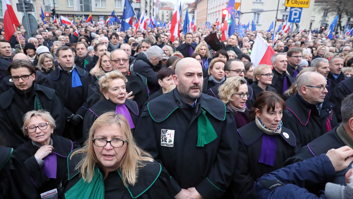 Dyscyplinarka za togę na "Marszu Tysiąca Tóg"? Prokurator wezwana do złożenia wyjaśnień