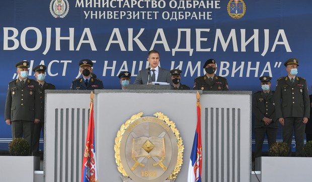 Nebojša Stefanović, ministarstvo odbrane